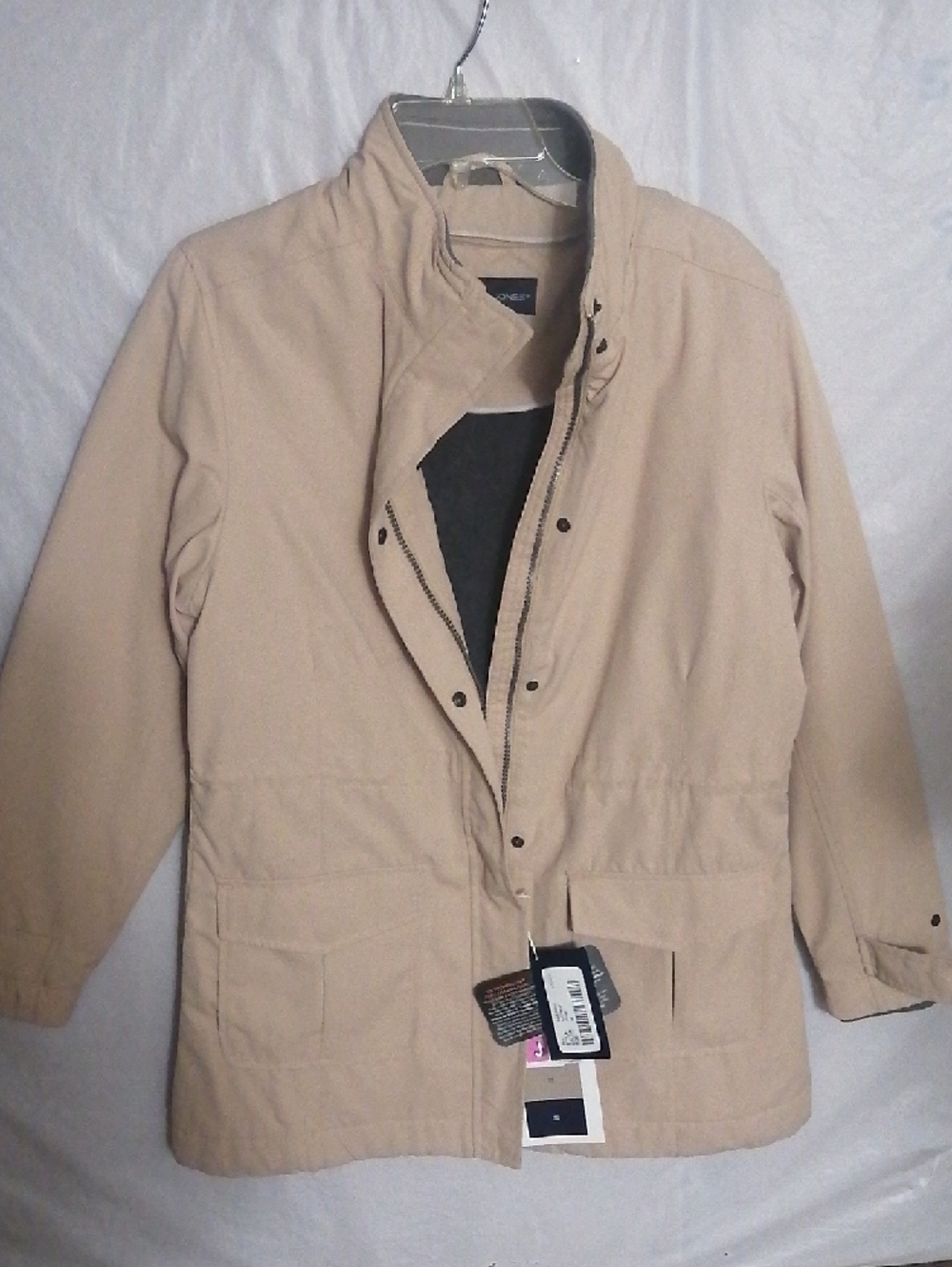 Women's Utility Jacket in Beige